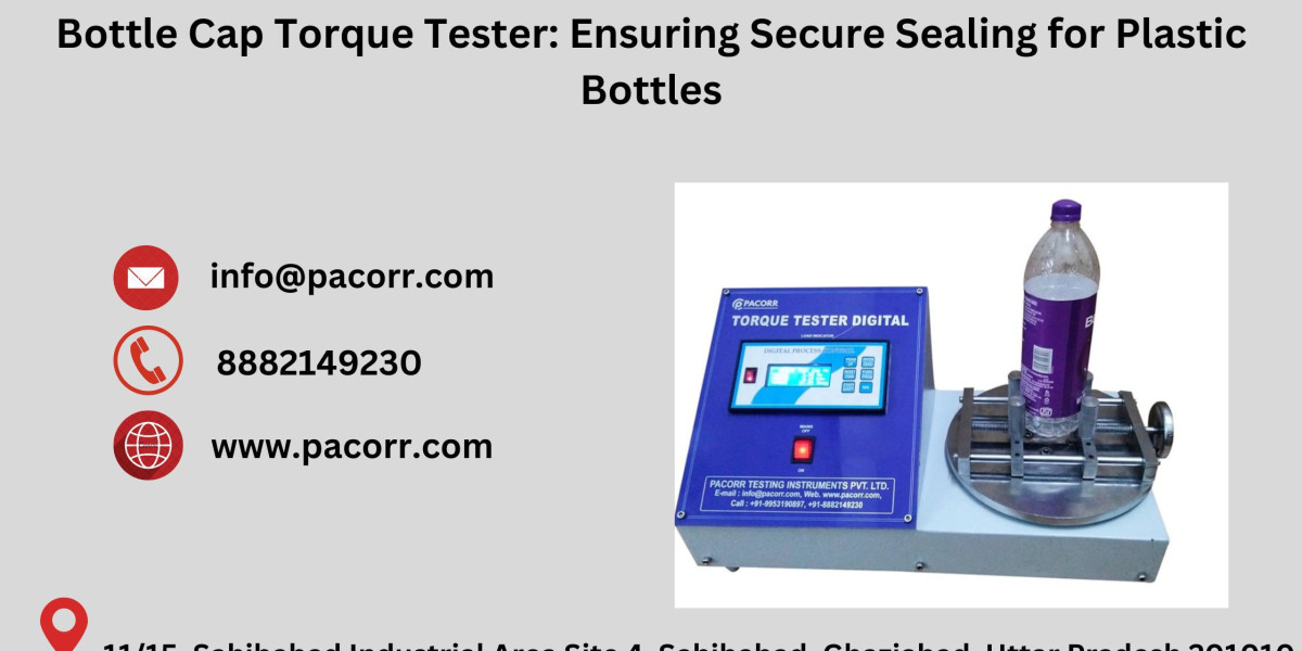 Bottle Cap Torque Testing with pacorr.com: A Step-by-Step Guide to Superior Quality Control