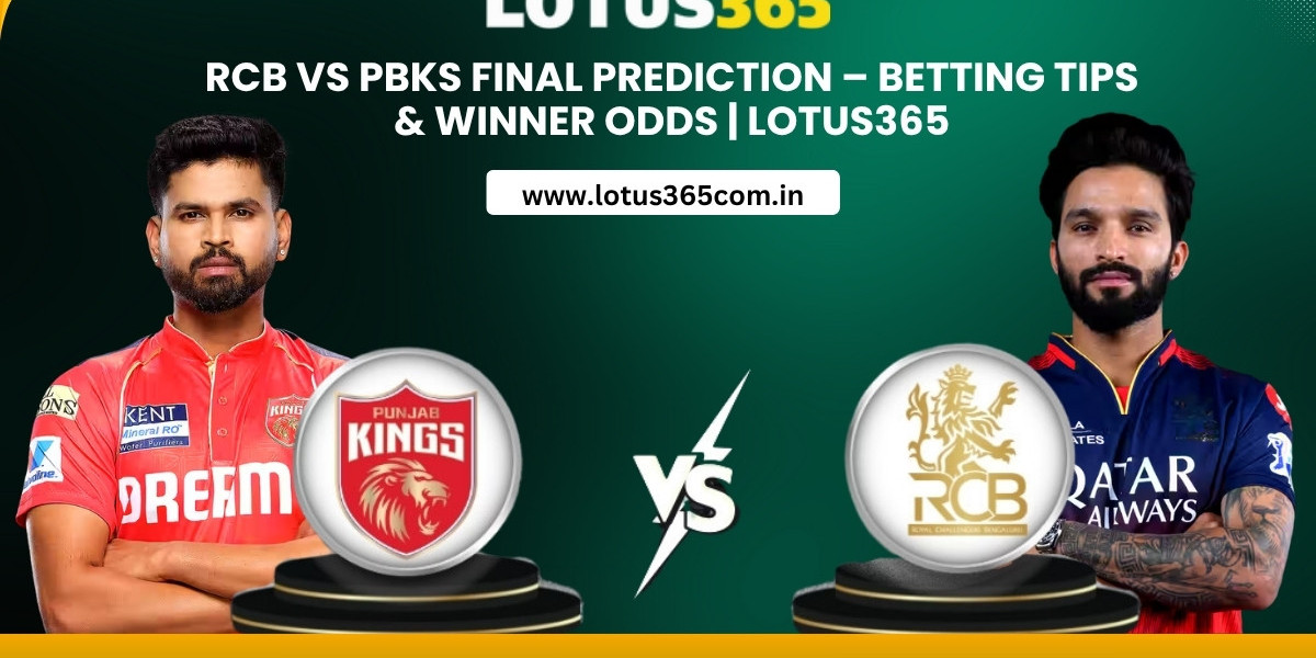 RCB vs PBKS Final Prediction – Betting Tips & Winner Odds | Lotus365