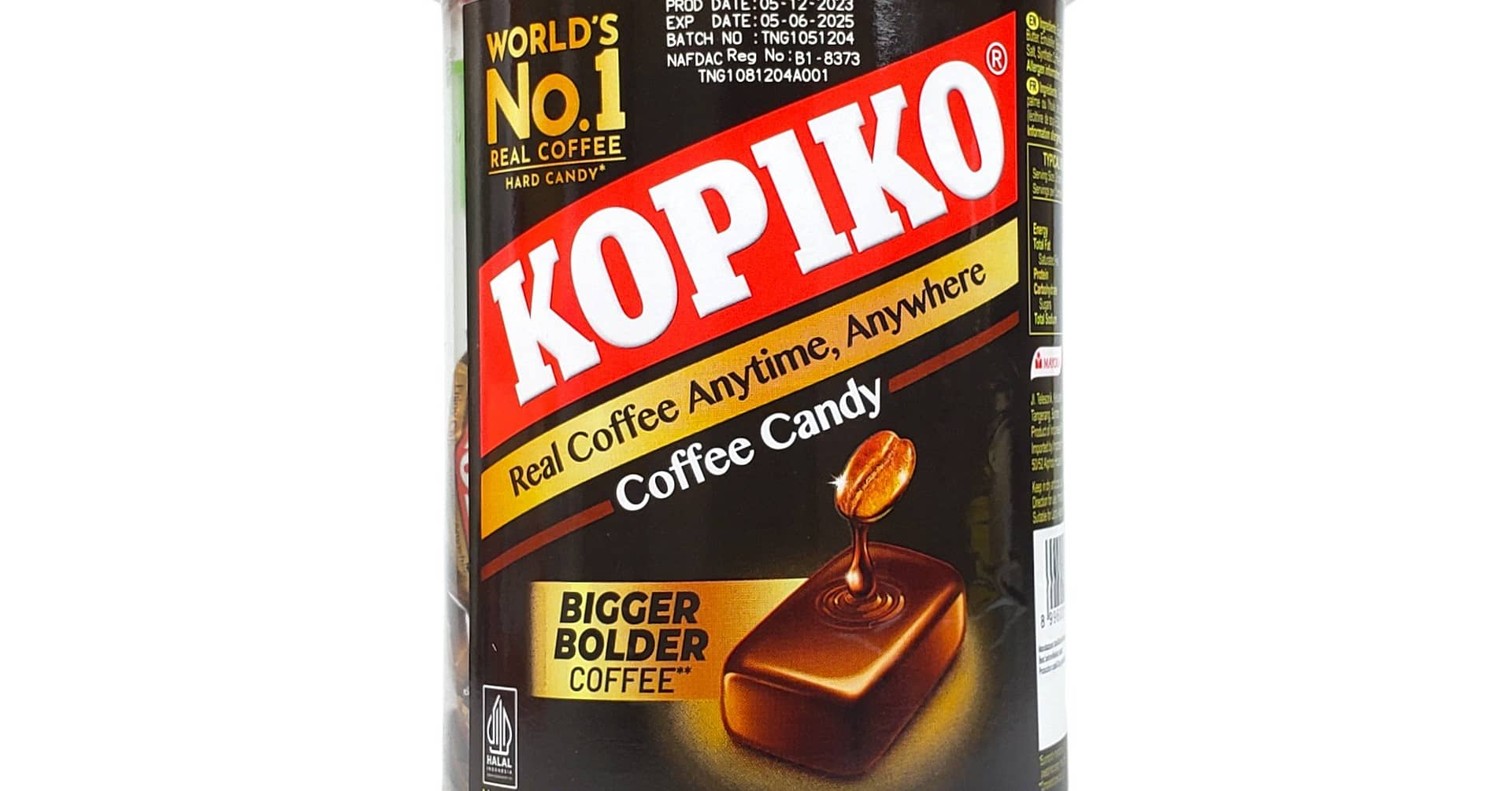 Kopiko Coffee Candy 350g (50 Candies) - Afro Pride